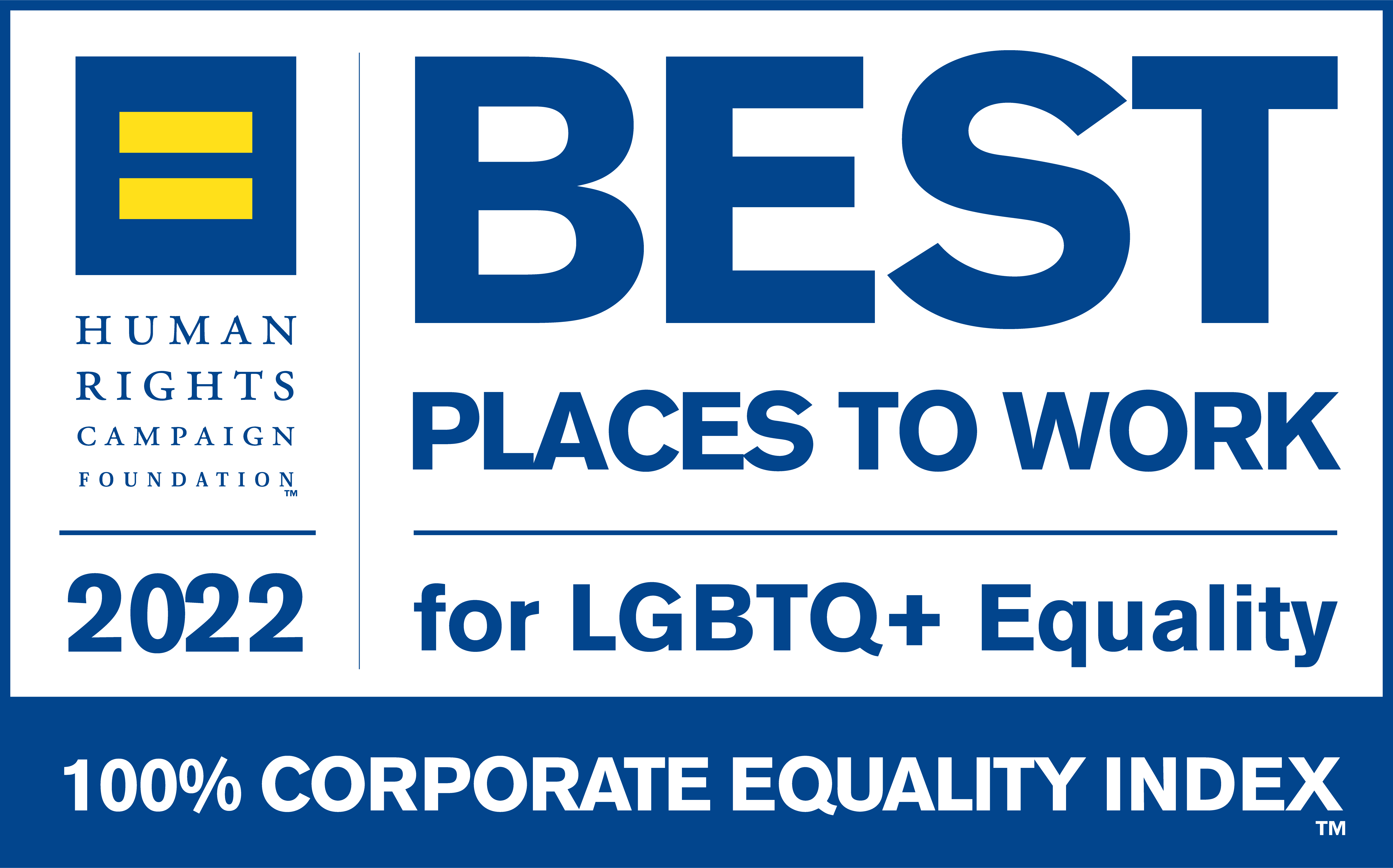 Best Places to work for LGBTQ+ CEI logo
