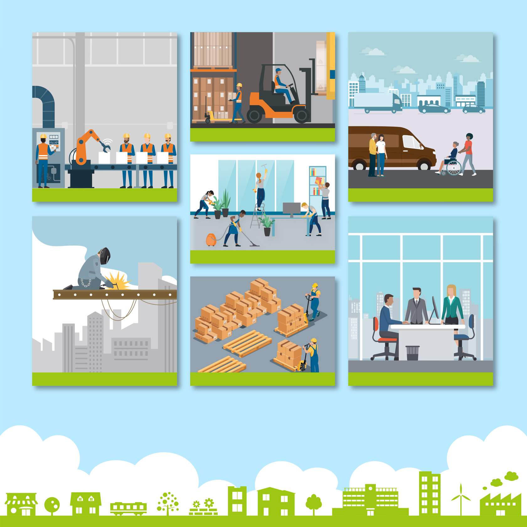 RS labor and industry.jpg graphic representation of ergonomic office spaces
